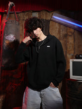 Zipper Velvet Hoodie