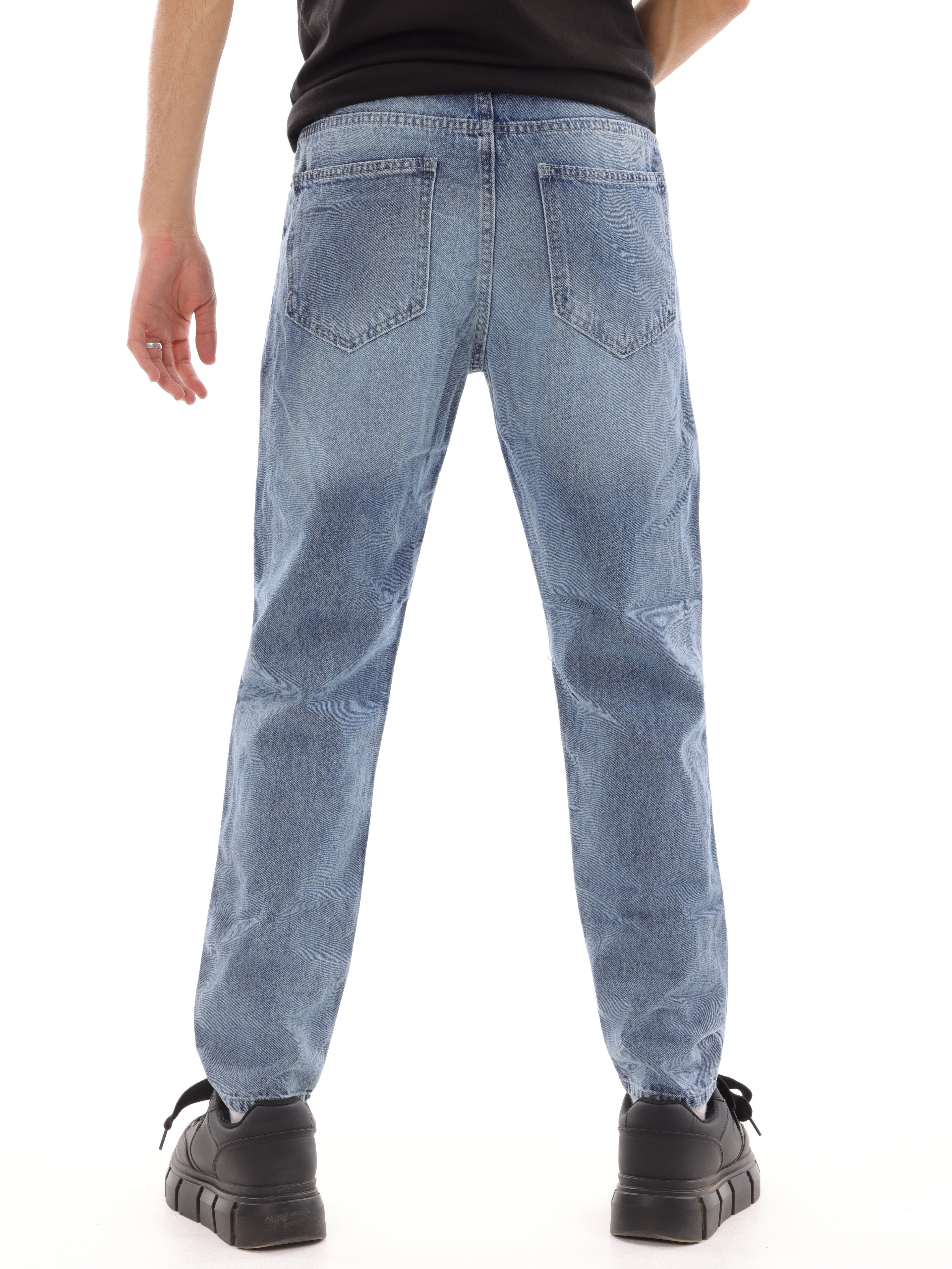 Knee Cut Denim