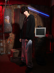 Zipper Velvet Hoodie