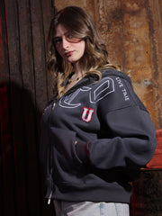 Star Zipper Sweatshirt