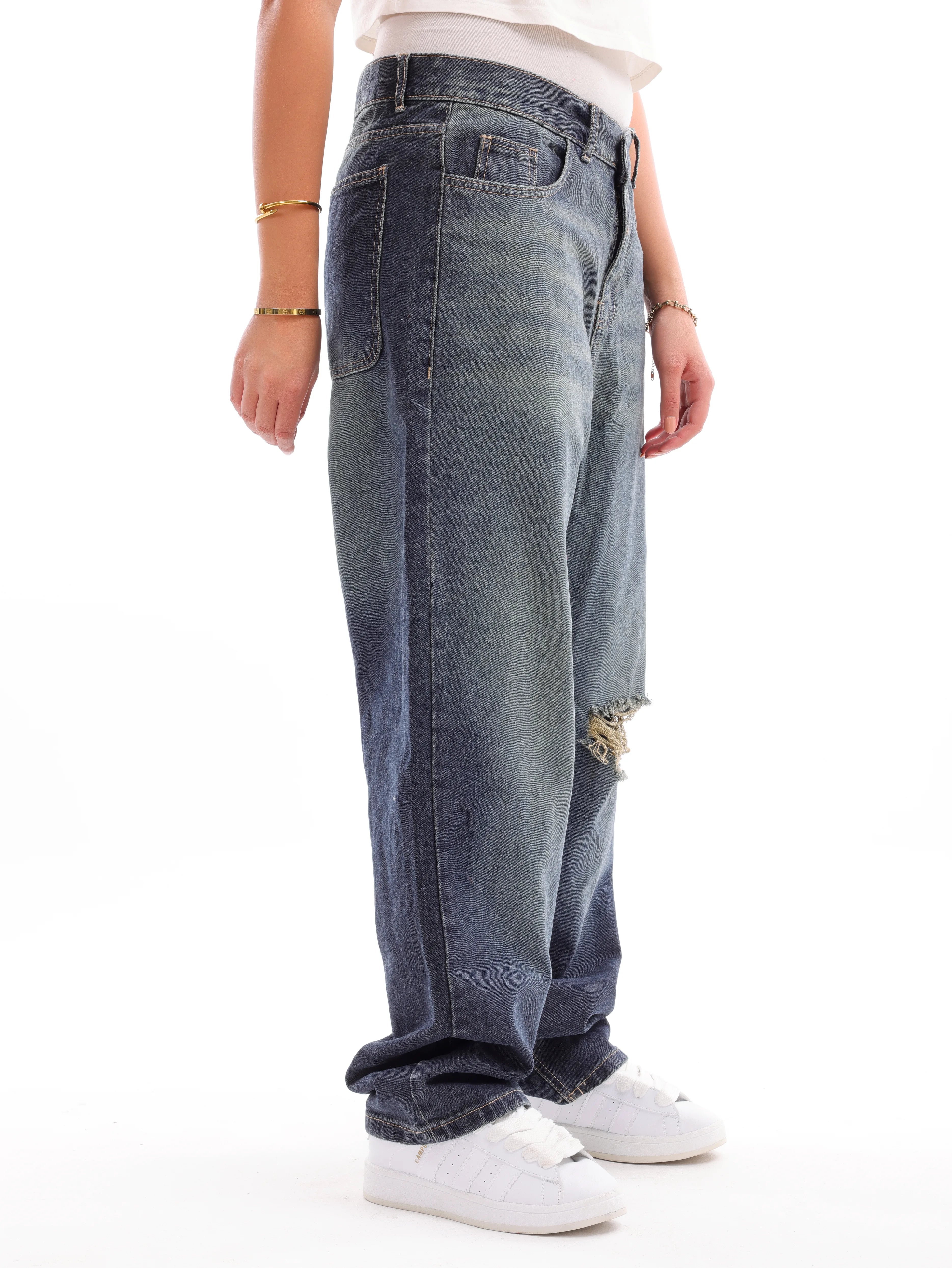 Cutting Wideleg Denim