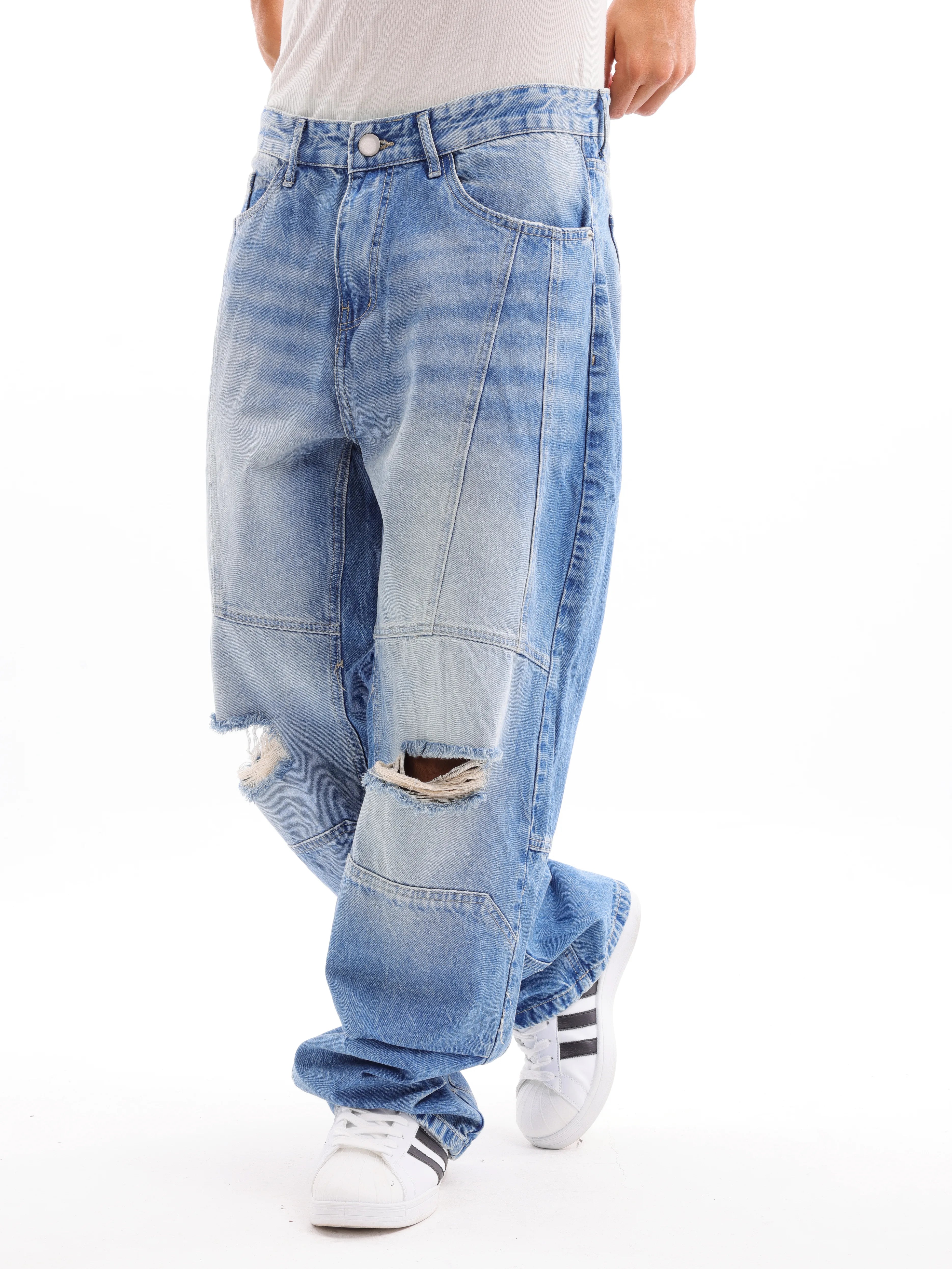 Cutting Wideleg Denim