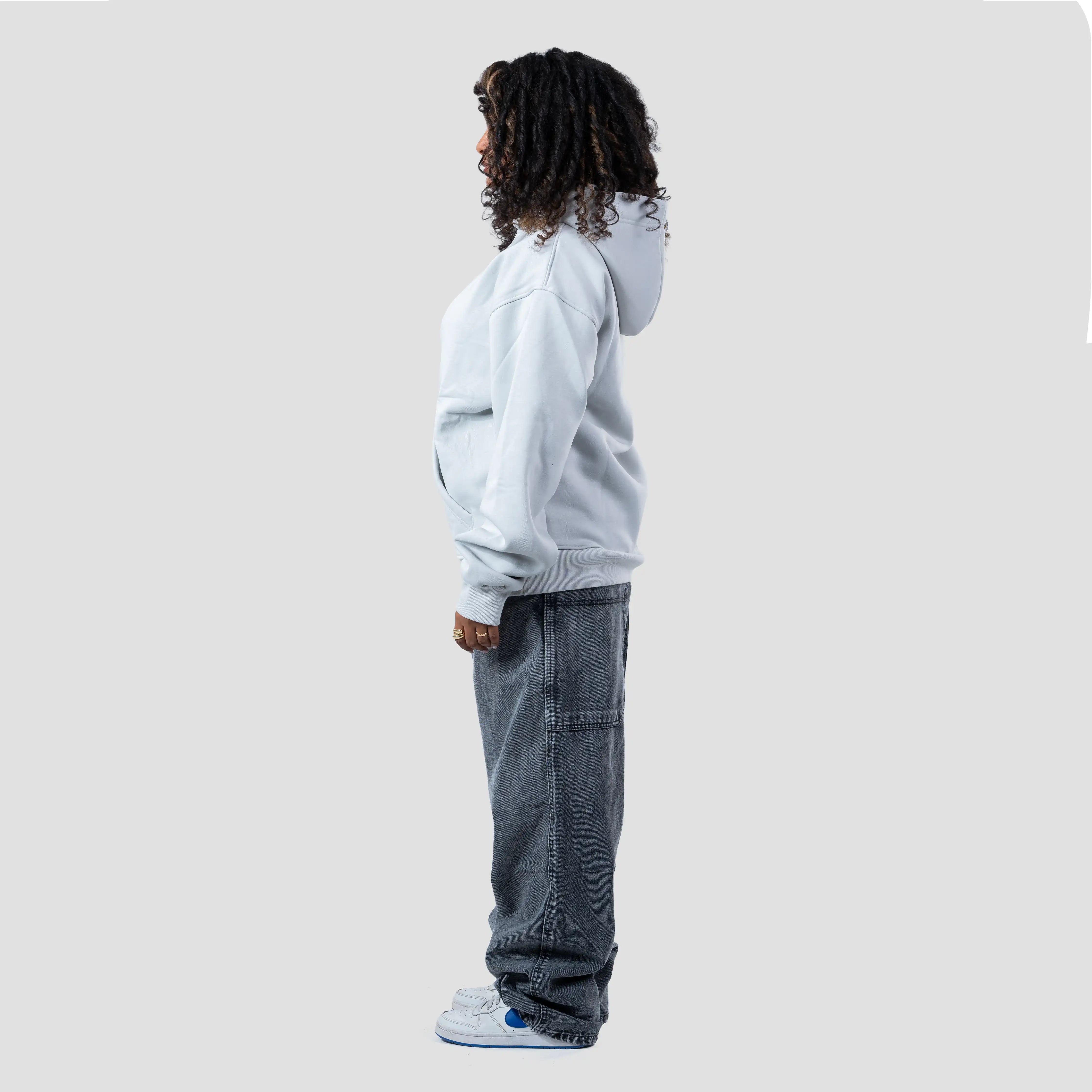 Basic Over size hoodie