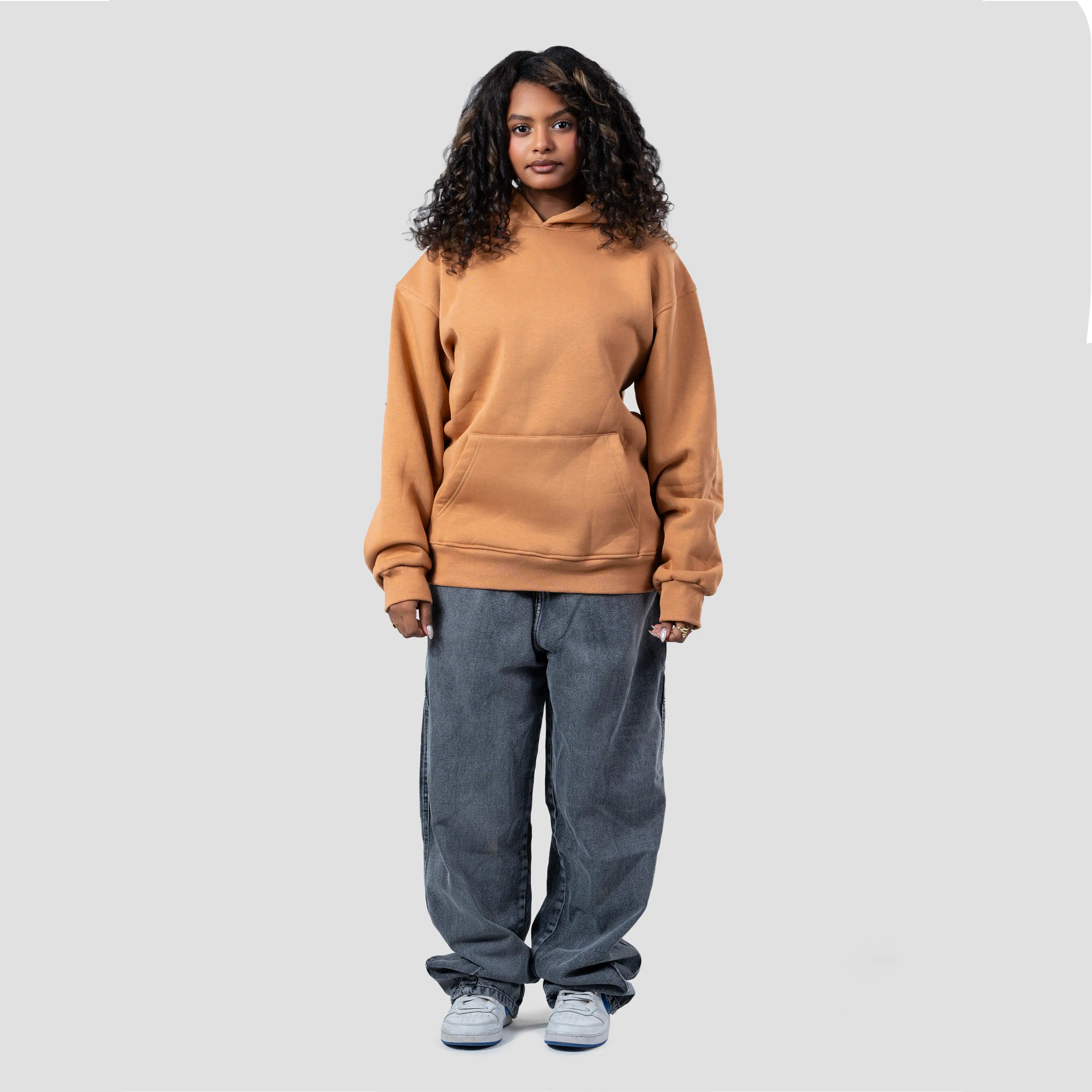 Basic Over size hoodie